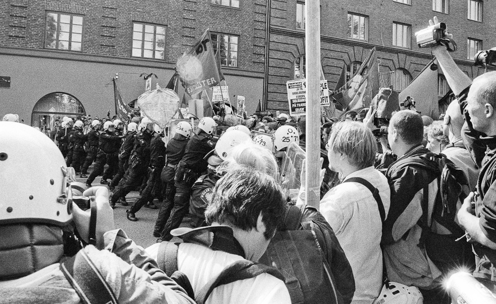 Opptøyer under EU-toppmøtet i Gøteborg 2001