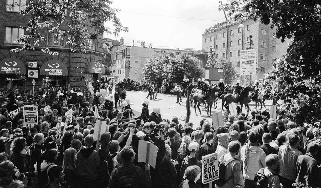 Opptøyer under EU-toppmøtet i Gøteborg 2001