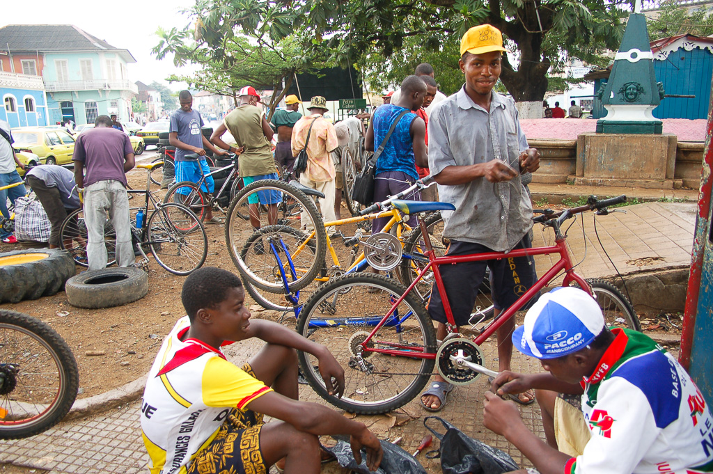 Bicycle repair shop