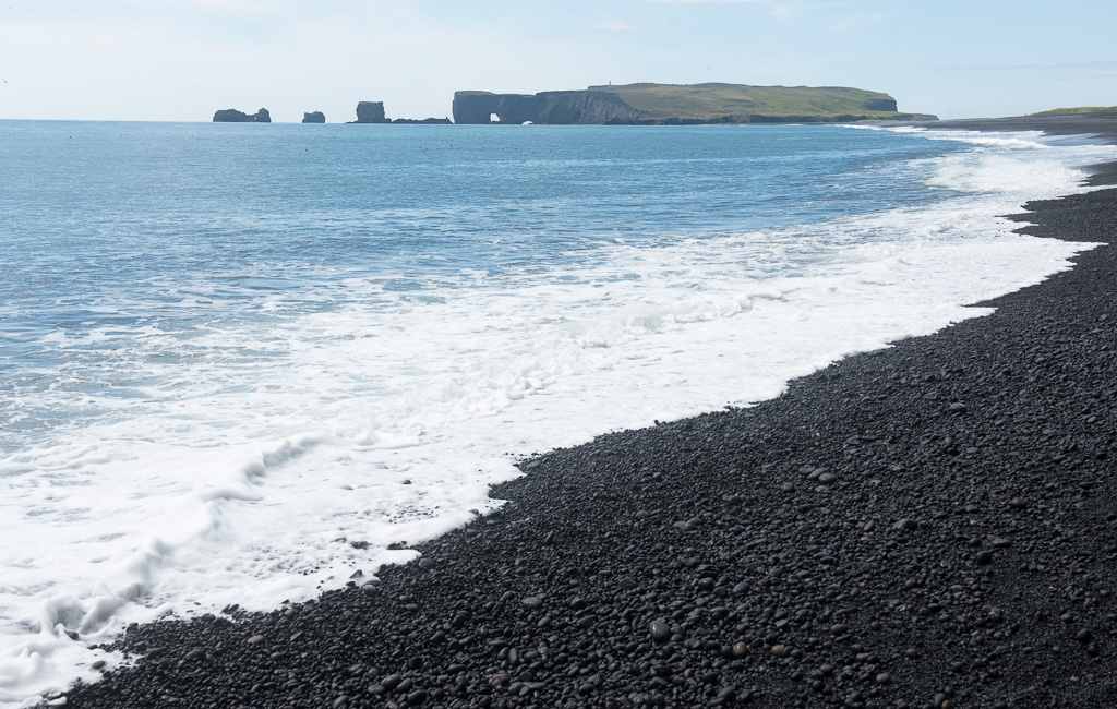 Dyrhólaey in distance