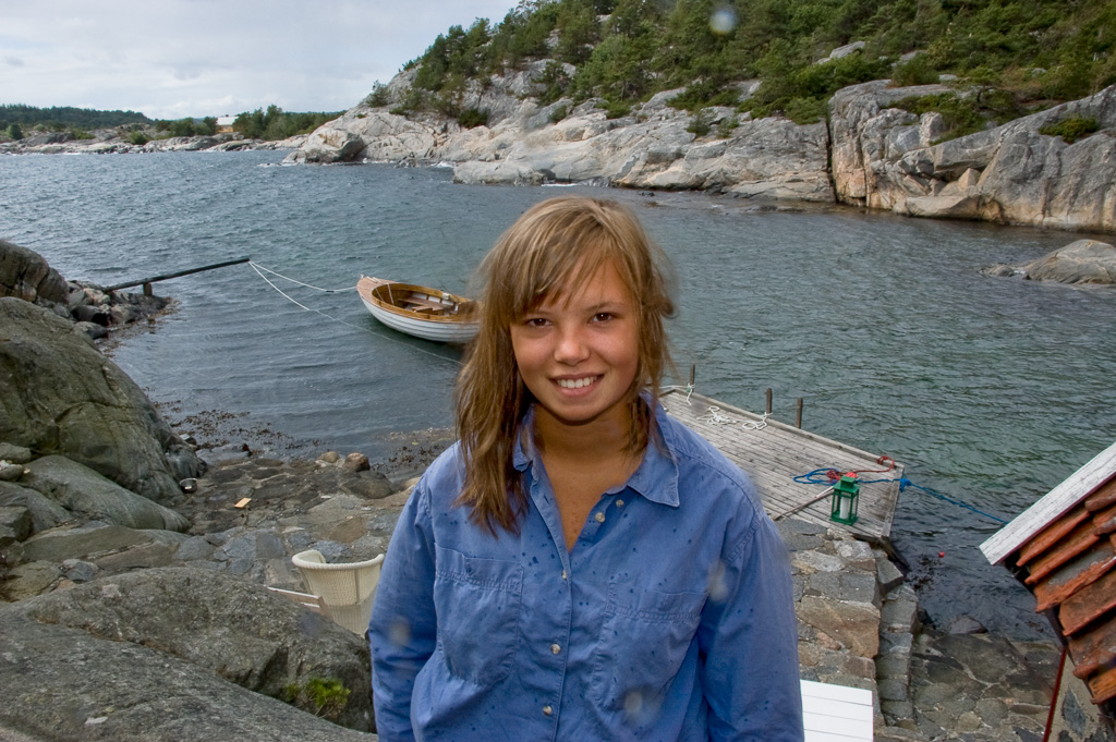 Marie, sommer i Lillesand