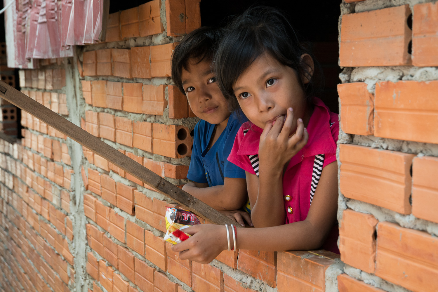 Gatebilder fra Phnom Penh